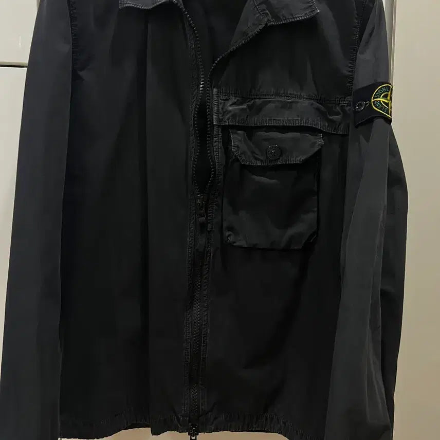 [BUNJANG] Stone Island Black Jacket / 스톤아일랜드 블랙자켓 100-105
