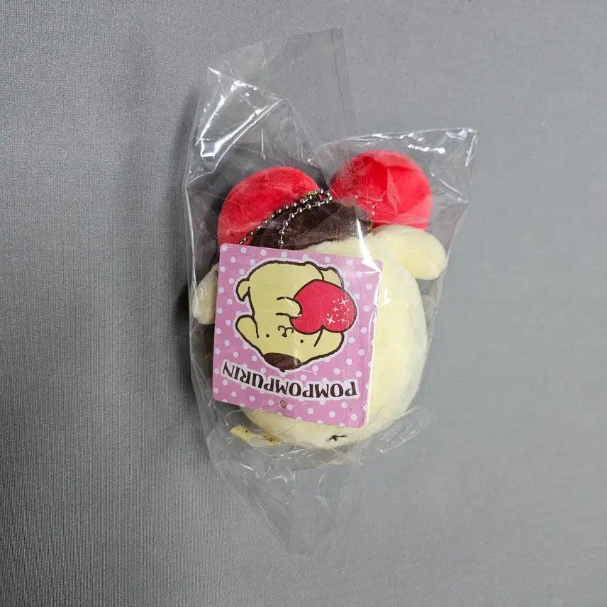 [BUNJANG] Sanrio Pompompurin Heart-Shaped Plush / 희귀 폼폼푸린 하트
