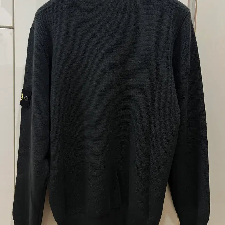 [BUNJANG] Stone Island Charcoal Wool Knit Sweater / 25fw 스톤아일랜드 차콜 울니트 100-105 새상품