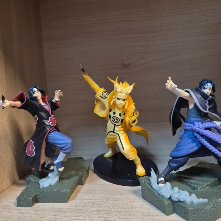 [BUNJANG] Minato, Itachi, Sasuke Figure Set / 미나토 이타치 사스케 피규어 팝니다!