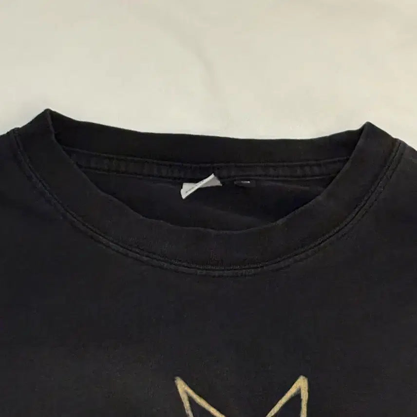 [BUNJANG] Polytelu Doodle Star 001 Charcoal Long Sleeve / 판매)[3]폴리테루 하드 워시 롱슬리브 두들 스타001 차콜