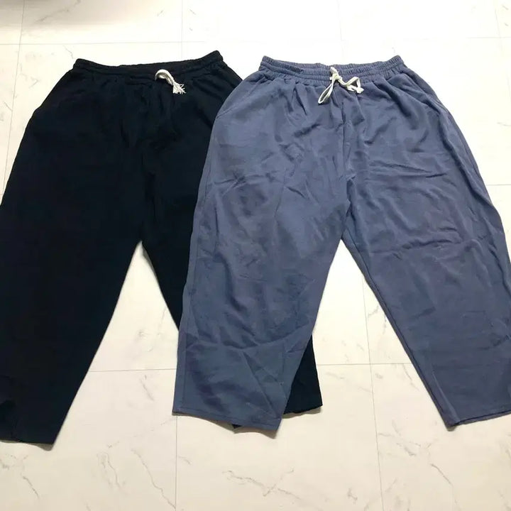 [BUNJANG] GRAY Wide Sweat Baggy Pants / GRAY 와이드 스웻 배기 팬츠 2벌 36~
