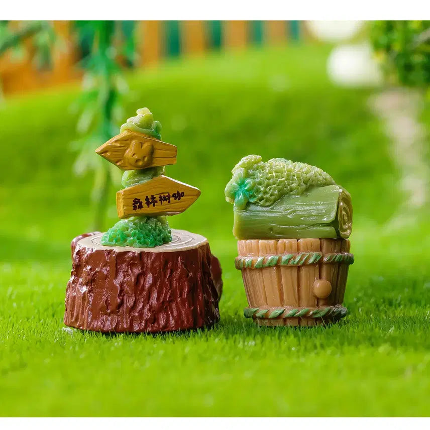 [BUNJANG] Forest House Miniature Set (9 Types) / 숲속의 집 미니어처 9종 세트 (인형 집꾸미기, 미니 피규어 집꾸미기)