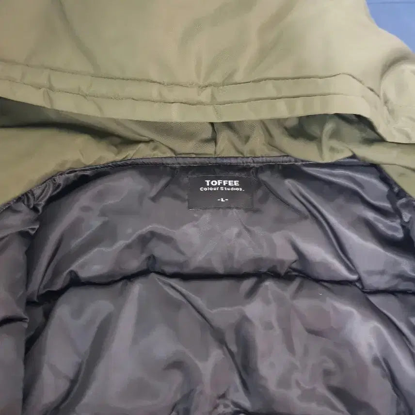 [BUNJANG] TOFFEE MA-1 Hooded Jacket - Khaki (L) / 토피 오버핏 후드 ma-1 자켓 점퍼 카키 L사이즈