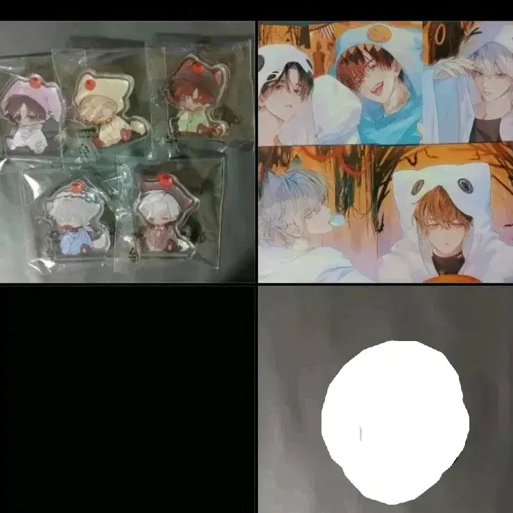 [BUNJANG] Goedam Chulgeun (Ghostly Commute) Acrylic Standee Bundle / 괴담출근 괴출 키링 코롯토 엽서 김솔음최요원현무1팀 백사헌제삼이자헌비공굿