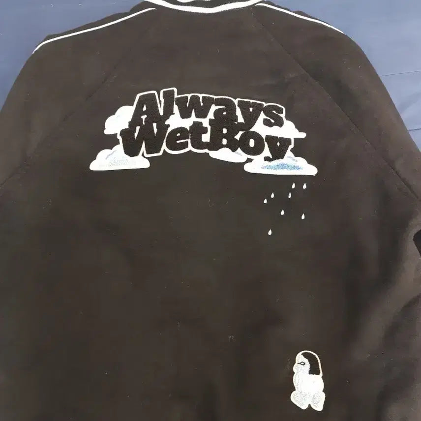 [BUNJANG] Aesop x Wet Boy Varsity Jacket Black XL / 에이소프x웻보이 울 바시티 자켓 블랙 XL