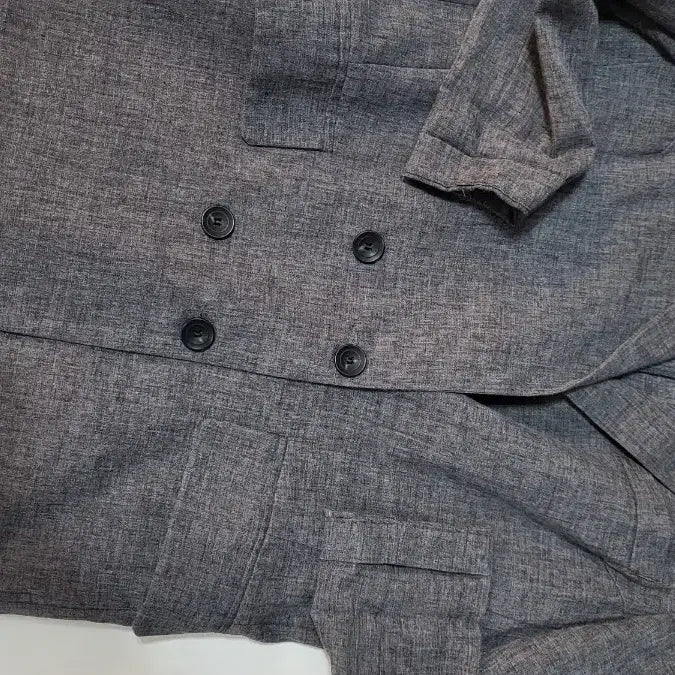 [BUNJANG] TOPGIRL Gray Double Button Jacket / TOPGIRL 회색 더블 버튼 자켓