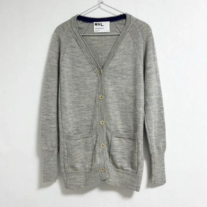 [BUNJANG] Margaret Howell Wool Cardigan / 마가렛호웰 가디건_수선