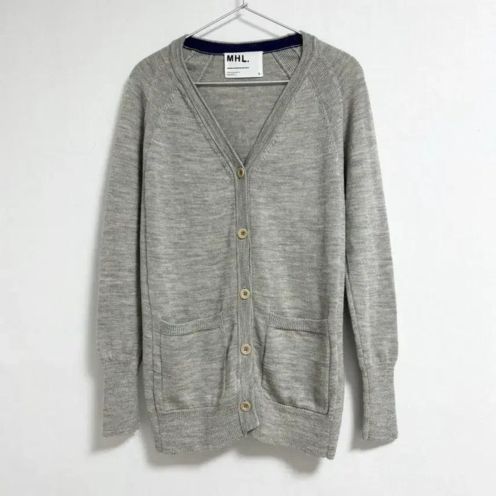 [BUNJANG] Margaret Howell Wool Cardigan / 마가렛호웰 가디건_수선