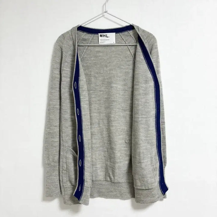 [BUNJANG] Margaret Howell Wool Cardigan / 마가렛호웰 가디건_수선