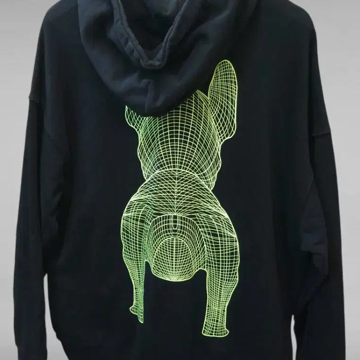 [BUNJANG] LifeWork Black Hoodie L / 라이프워크 블랙 후드티 L [필독]