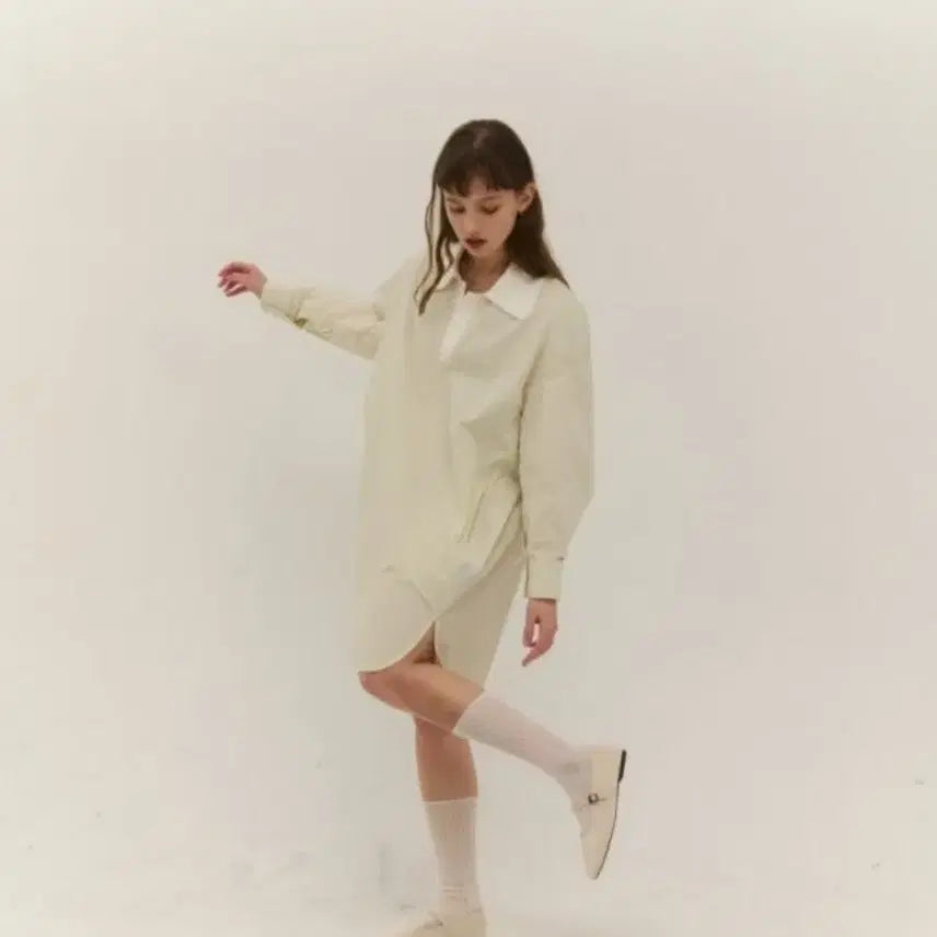 [BUNJANG] Overfit Tunic Mini Dress / 오버핏 튜닉 원피스 / 고퀄 제작 롱 셔츠 미니원피스 캐쥬얼 레이어드