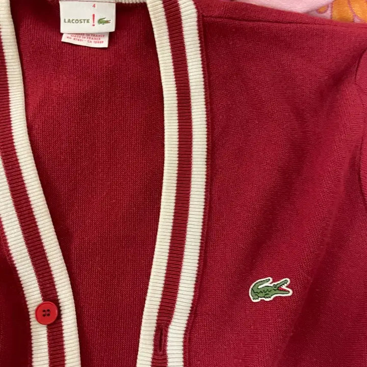 [SOLD OUT] 라코스테 가디건