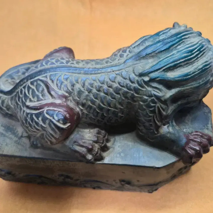 [BUNJANG] Joseon Dynasty Basalt Stone Sculpture / 송대 자사석 비슈  조각상 2.43kg 2개 일괄