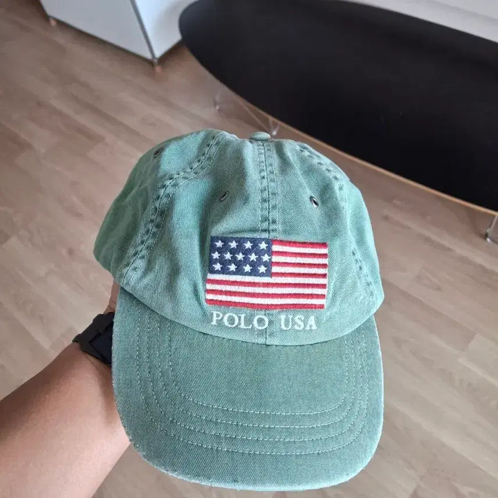 [BUNJANG] Polo US Flag Ball Cap / 폴로 모자
