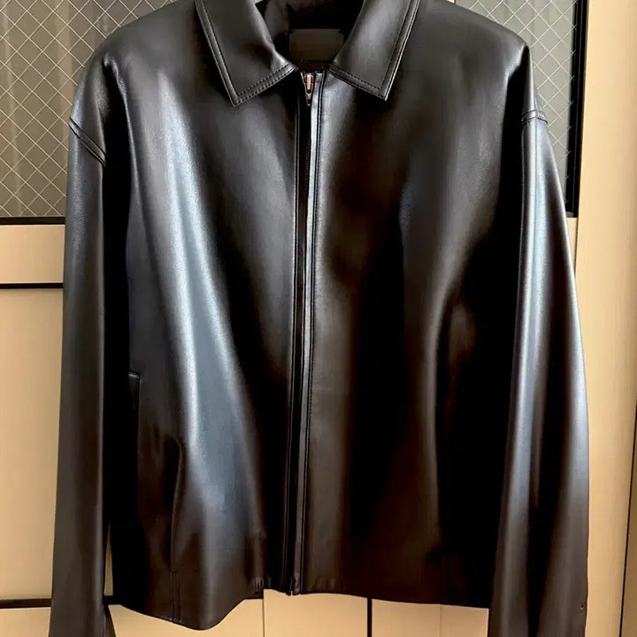 [BUNJANG] le917 Simone Vegan Leather Jacket / 르917 le917 시모네 비건 레더 자켓