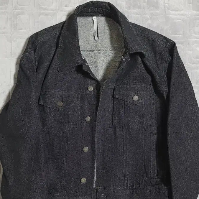 [BUNJANG] Noir Crop Oversized Denim Jacket / 노이어 크롭 오버핏 데님 자켓 50 사이즈