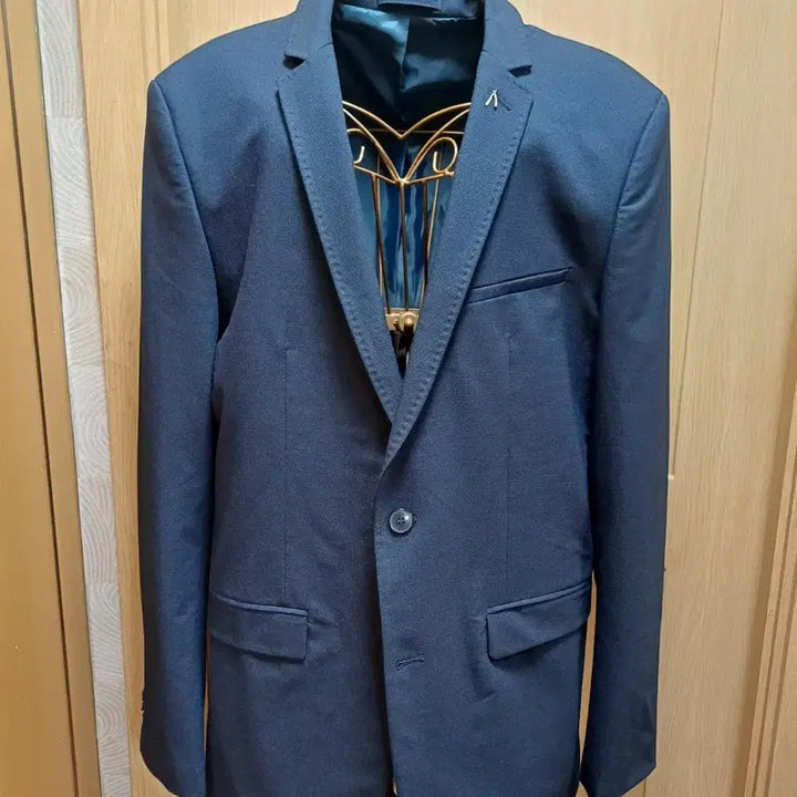 [BUNJANG] ZARA MAN Basic Slim Fit Navy Jacket / ZARA 자라 맨 베이직 슬림핏 네이비 재킷
