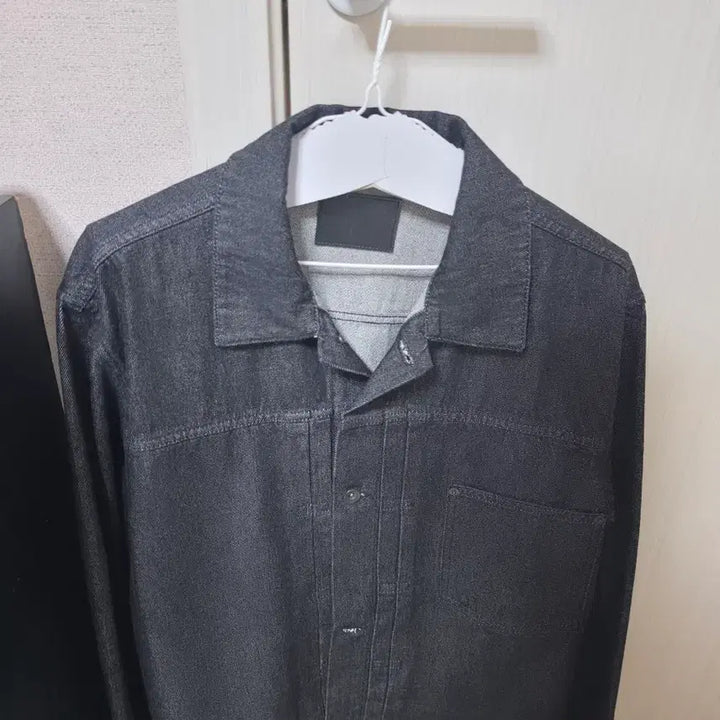 [SOLD OUT] 블랭크룸 24FW 데님자켓 clean black 2 사이즈