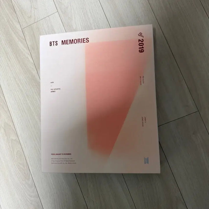 [SOLD OUT] 방탄소년단 메모리즈 2019 DVD