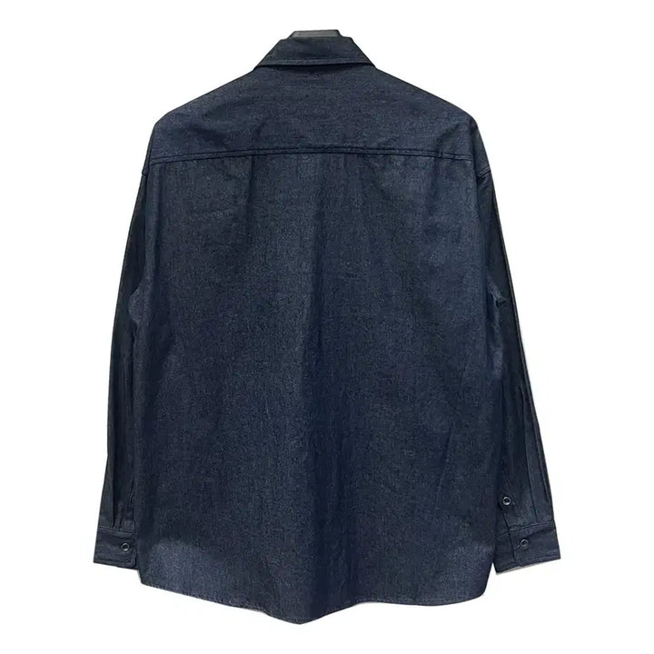 [BUNJANG] Diamond Leila Raw Denim Oversized Shirt M / 다이아몬드 레이라 오버핏 생지 데님 셔츠 M