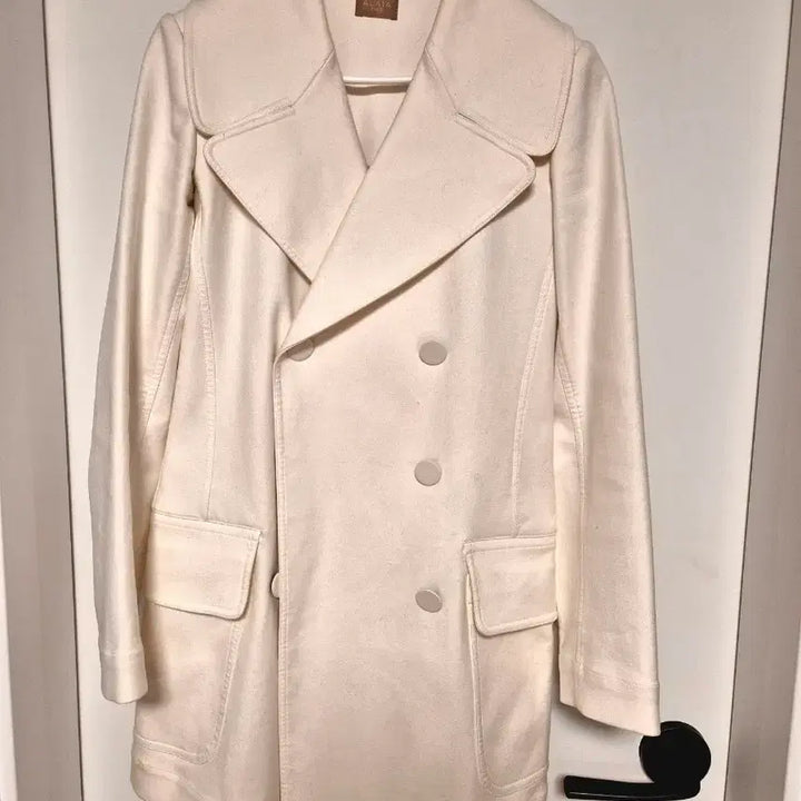 [BUNJANG] Alaïa White Double-Button Jacket / 알라이아 화이트 더블버튼 자켓