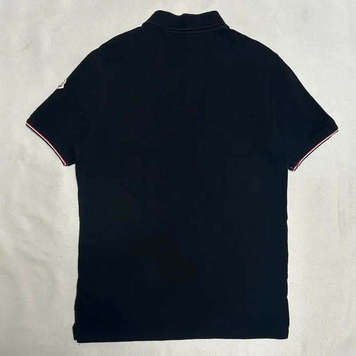 [BUNJANG] Moncler Black Polo T-shirt / M 몽클레어 블랙 카라 반팔 티셔츠