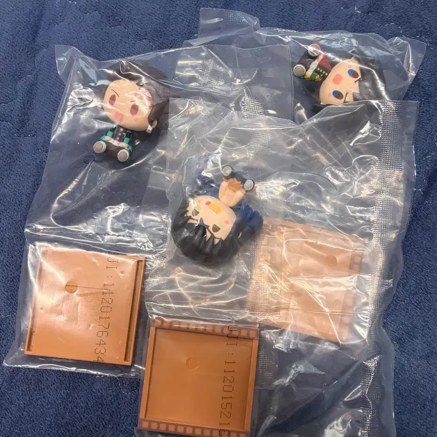 [SOLD OUT] 귀멸의 칼날 초코노코 피규어 기유+탄지로+이노스케 일괄