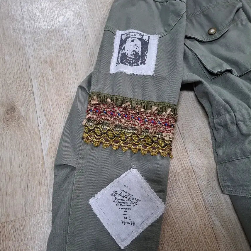 [BUNJANG] Unique Design Oversized Field Jacket / 야상 자켓 사이즈100