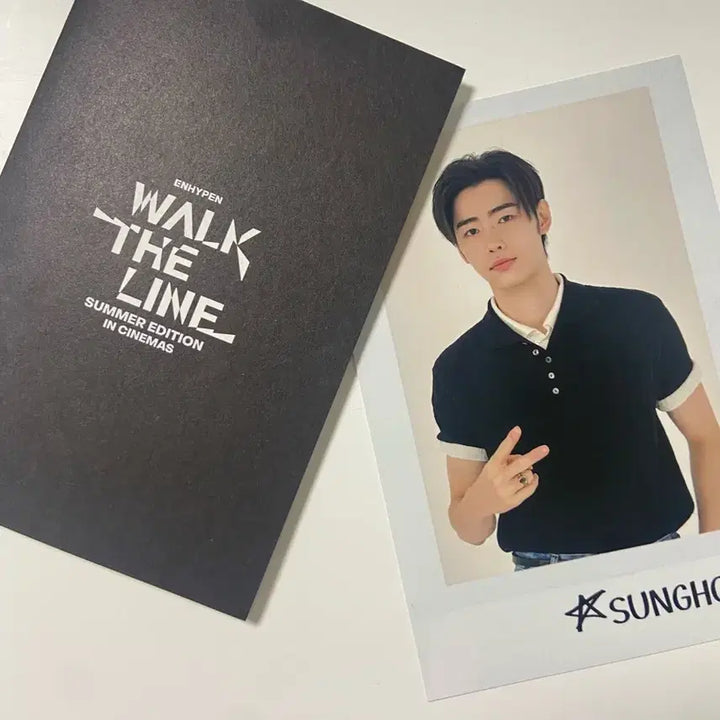 [SOLD OUT] 엔하이픈 성훈 엽서 워크더라인 특전