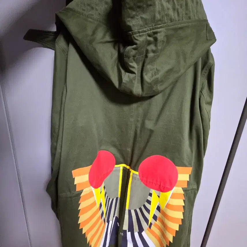 [BUNJANG] Khaki Hooded Field Jacket / 카키색 후드 야상 점퍼