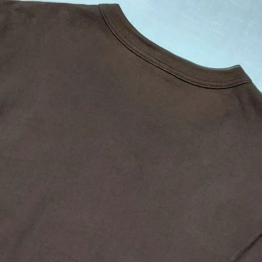 [SOLD OUT] [XL] 챔피온 재팬 라인 자수 로고 롱슬리브 티셔츠 (브라운)