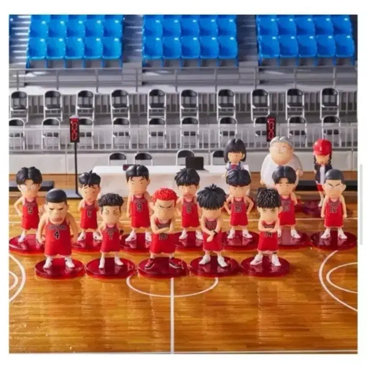 [BUNJANG] Slam Dunk Shohoku Team Figure Set / 슬램덩크 피규어 초판 북산 세트 새상품+프박 30장