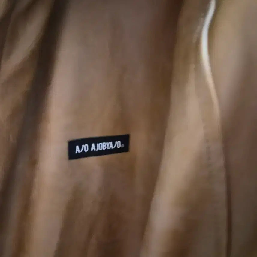 [BUNJANG] AJO BY AJO Leather Jacket Brown L / AJO BY AJO 레더 자켓 브라운 L 무신사 아조바이아조