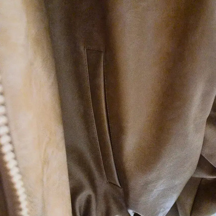 [BUNJANG] AJO BY AJO Leather Jacket Brown L / AJO BY AJO 레더 자켓 브라운 L 무신사 아조바이아조