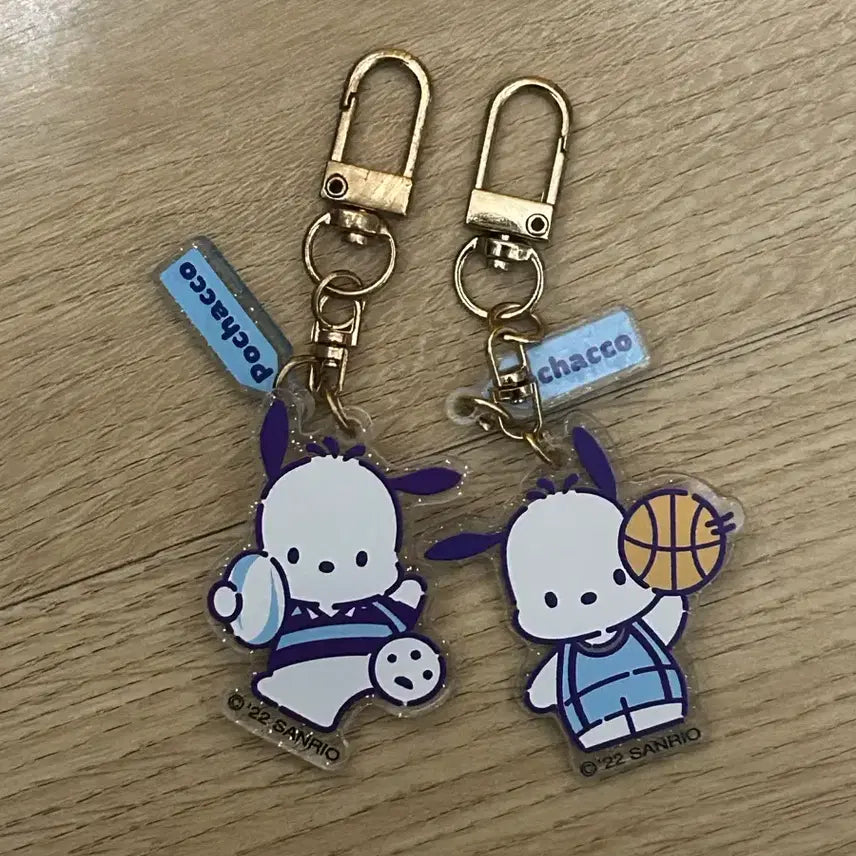 [SOLD OUT] 산리오 포챠코 키링 2종 세트