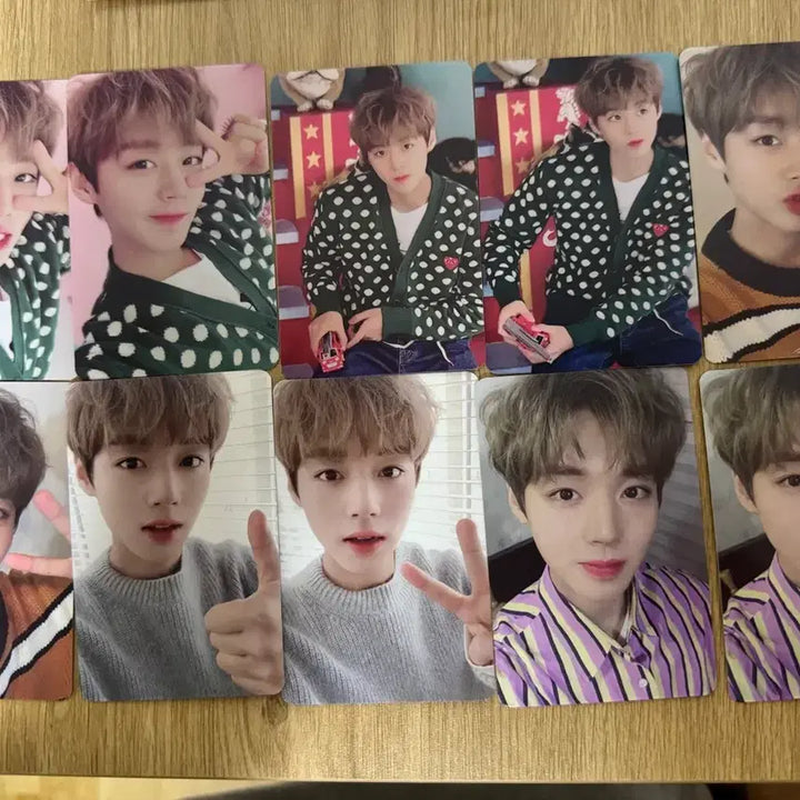 [SOLD OUT] 박지훈 메이 1기 키트 포카 일괄