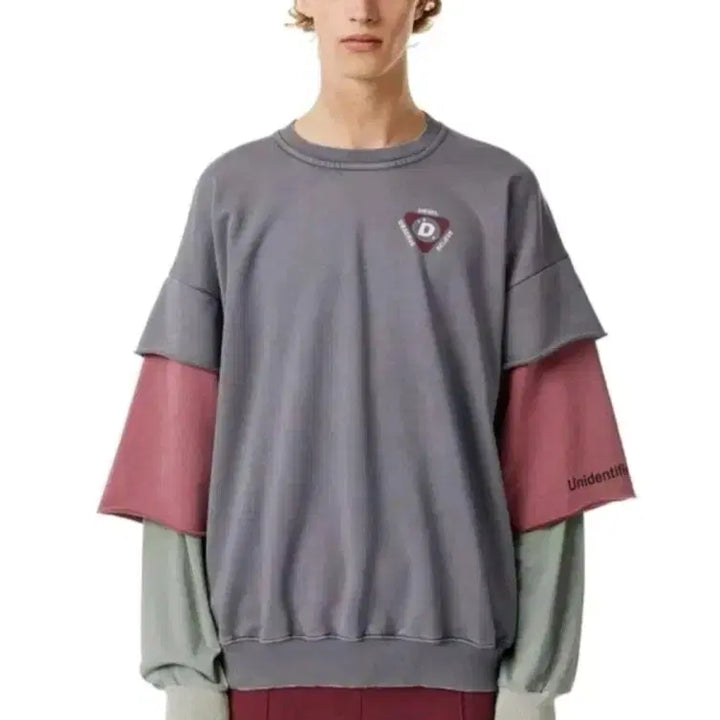 [BUNJANG] Diesel Layered Sweatshirt T-Shirt / 디젤 레이어드 맨투맨 티셔츠(새상품)