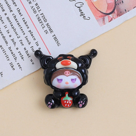 [BUNJANG] Sanrio Parts Set (7 Items) / 산리오 파츠2 데코덴 재료 7종 세트