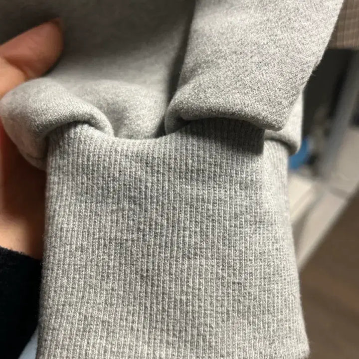 [BUNJANG] Lettering Gray Sweatshirt / 레터링 맨투맨