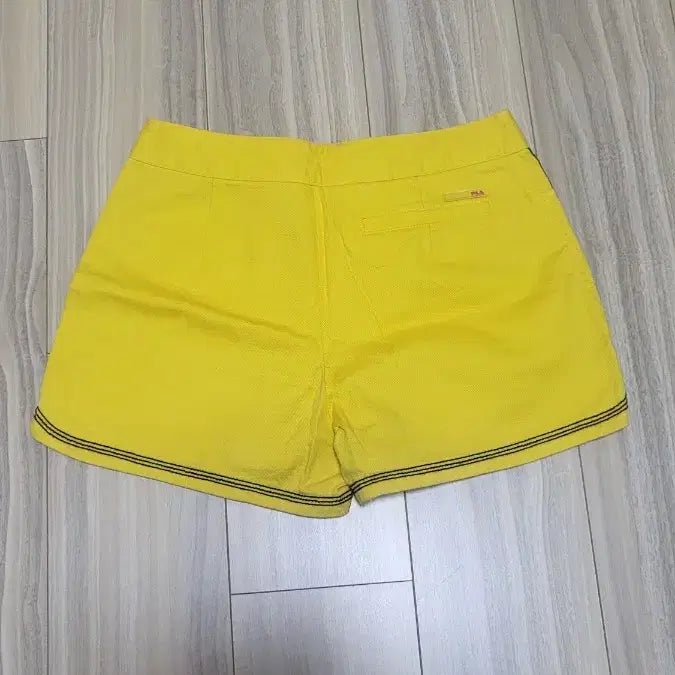 [BUNJANG] Fila Yellow Striped Athletic Shorts / 휠라반바지~교신ㅇㅋ