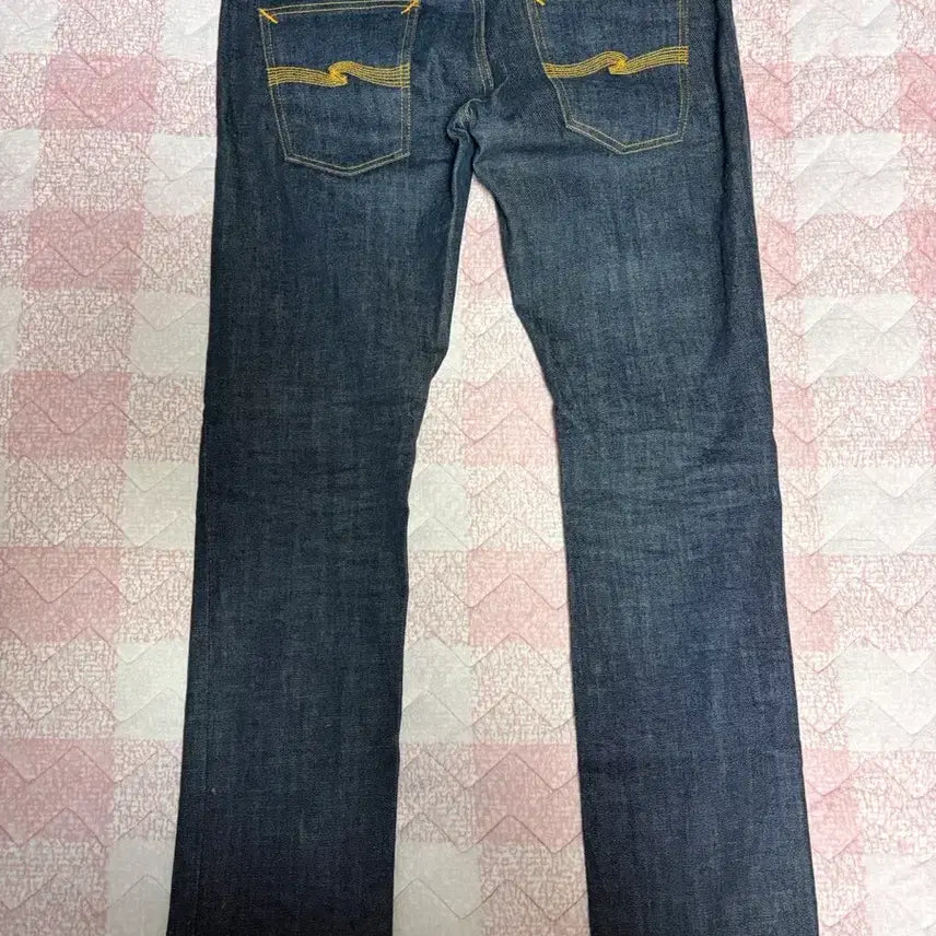 [SOLD OUT] 누디진 씬핀 32x32 데님 청바지 진청