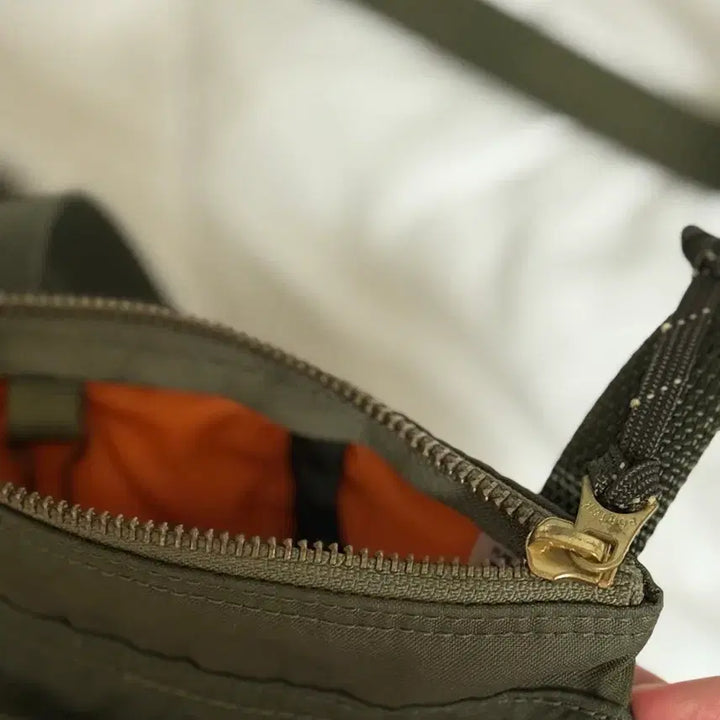 [BUNJANG] Porter Force Shoulder Pouch Sage Green / 포터 포스 숄더 파우치 세이지 그린