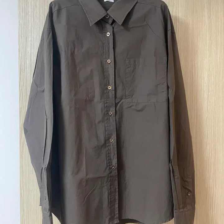 [BUNJANG] August Brown Shirt / 어그스트 브라운 셔츠