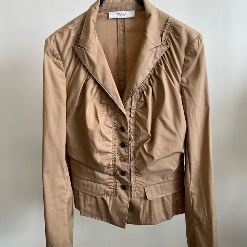 [BUNJANG] Prada Beige Jacket / 프라다 자켓(정품)