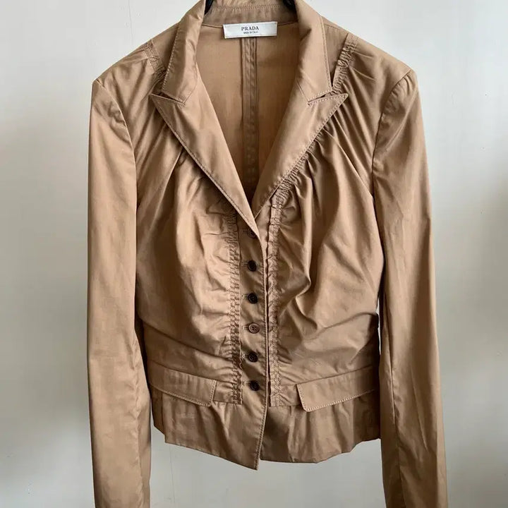 [BUNJANG] Prada Beige Jacket / 프라다 자켓(정품)