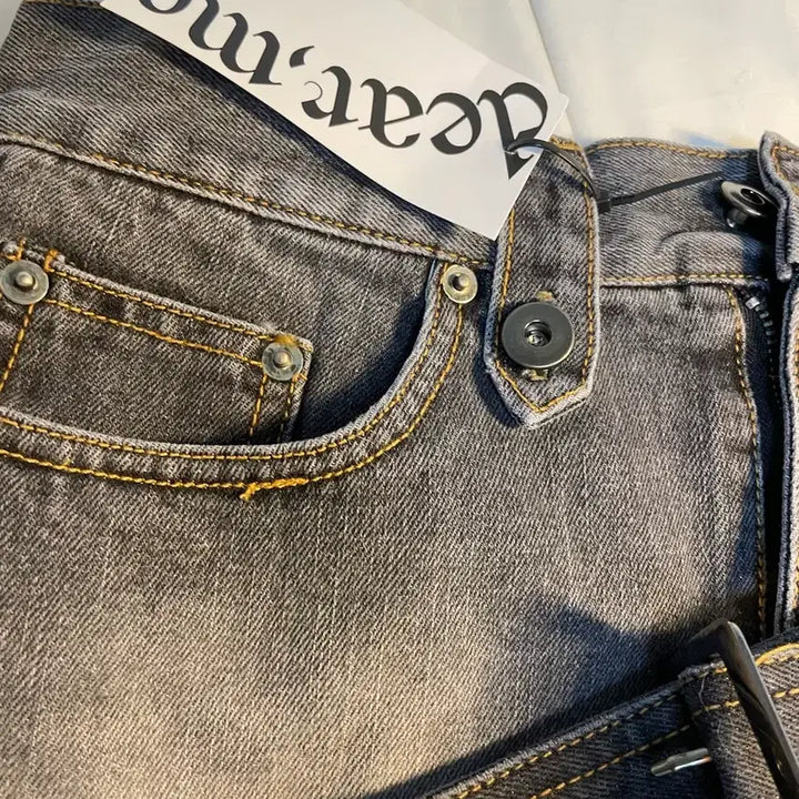 [BUNJANG] Dear. Me Denim Black Skirt / 디어미 데님 스커트 흑청 스커트