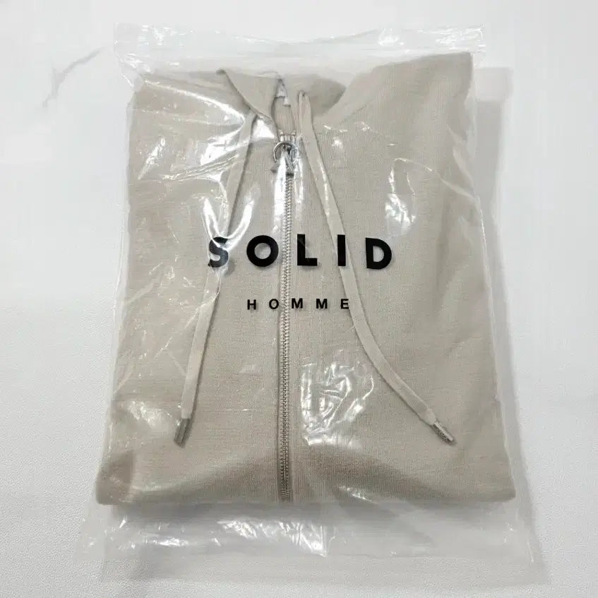 [BUNJANG] Solid Homme Oversized Hooded Zip-Up 110 / 솔리드옴므 후드 집업 오버핏 새상품 110