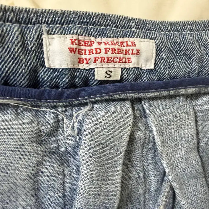 [BUNJANG] Freckle Denim Skirt / 프레클 데님 스커트