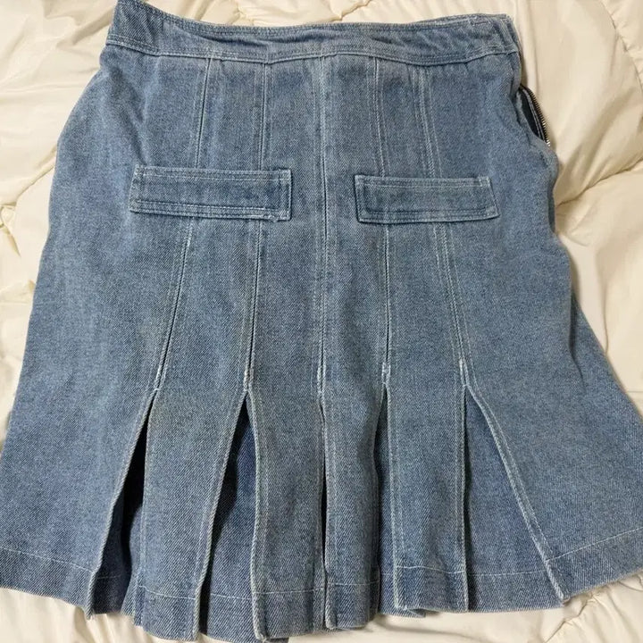 [BUNJANG] Freckle Denim Skirt / 프레클 데님 스커트